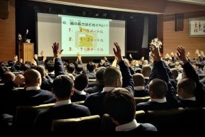 神戸国際大学附属高等学校にて出前授業を実施